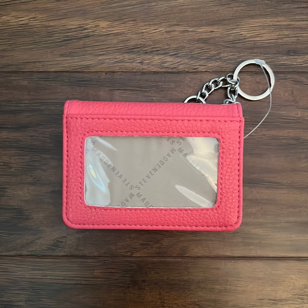 Pink Steve Madden wallet
